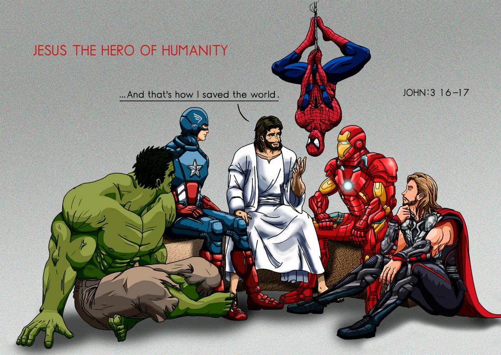 Jesus and the Superhero's